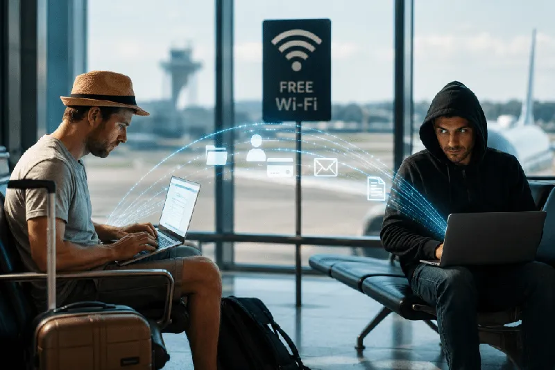 Wie sichert man sich im Urlaub gegen Datenklau ab?