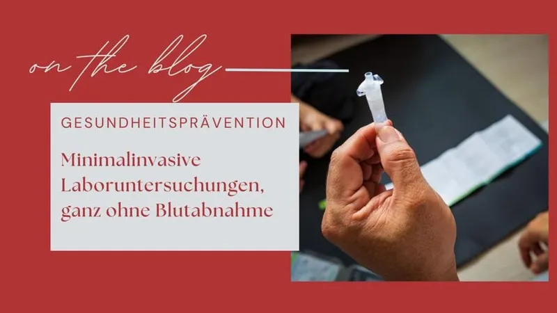 Labor ohne Blutabnahme (minimalinvasive Laboruntersuchungen)