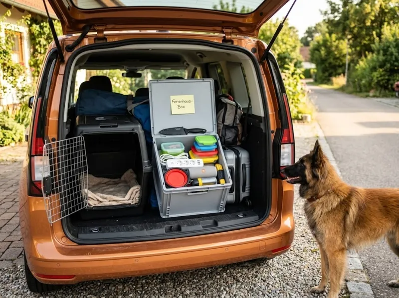 Ferienhaus Packliste: Die Box, die du einmal packst