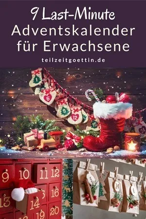 9 Last-Minute Adventskalender für Erwachsene