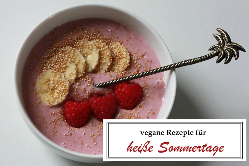 10+ vegane Rezepte für heiße Sommertage