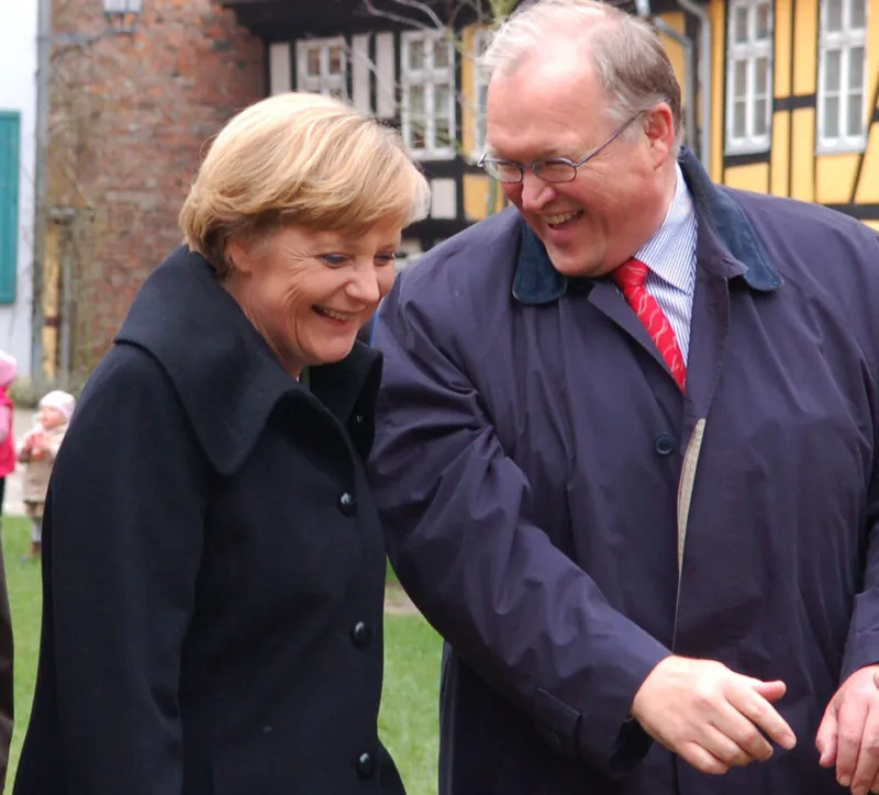 Vor 20 Jahren – Alter Schwede und Merkel in Stralsund