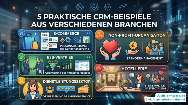 CRM Beispiele – Praktische Anwendungen