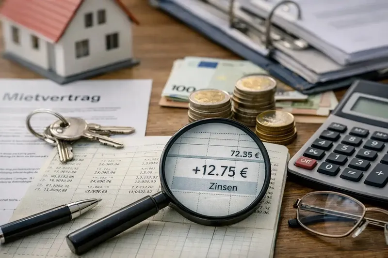 Vergessenes Geld im Mietvertrag