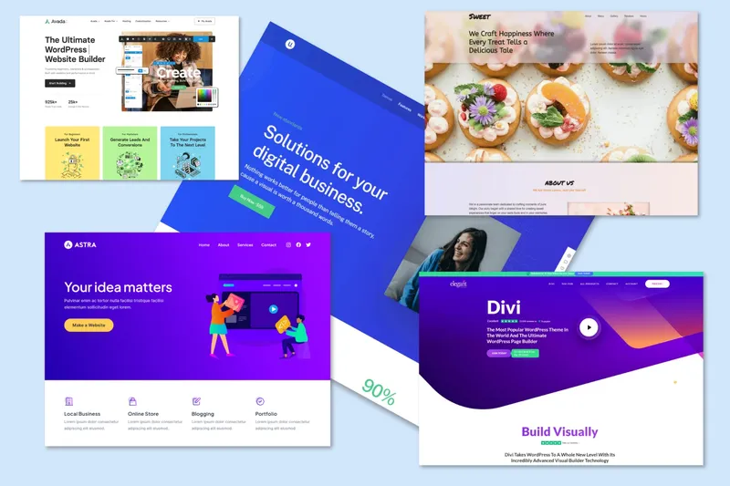 Die besten Premium-Themes für WordPress