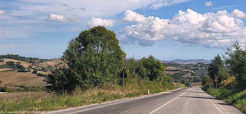 Unterwegs von Senigallia nach Jesi