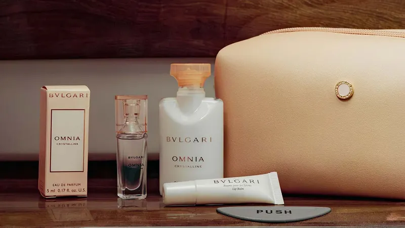 Emirates führt neue Bulgari-Kollektion für First und Business Class ein
