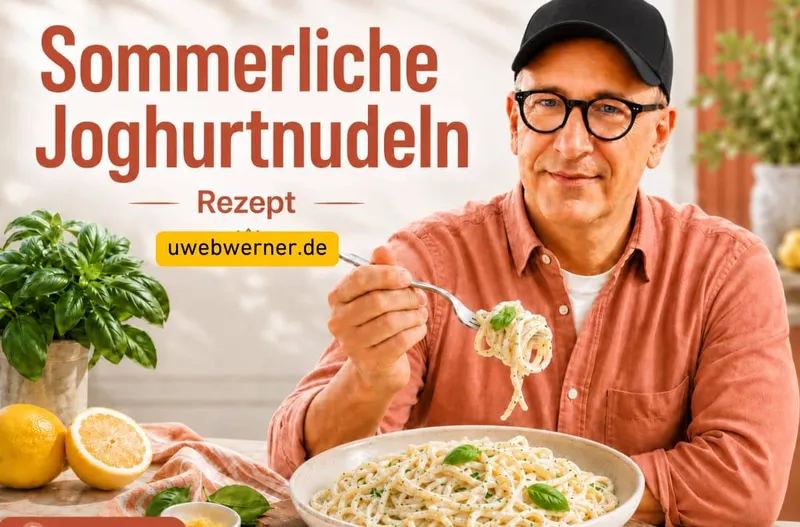 Zitronen-Joghurt-Pasta: Leicht, frisch, 15 Minuten