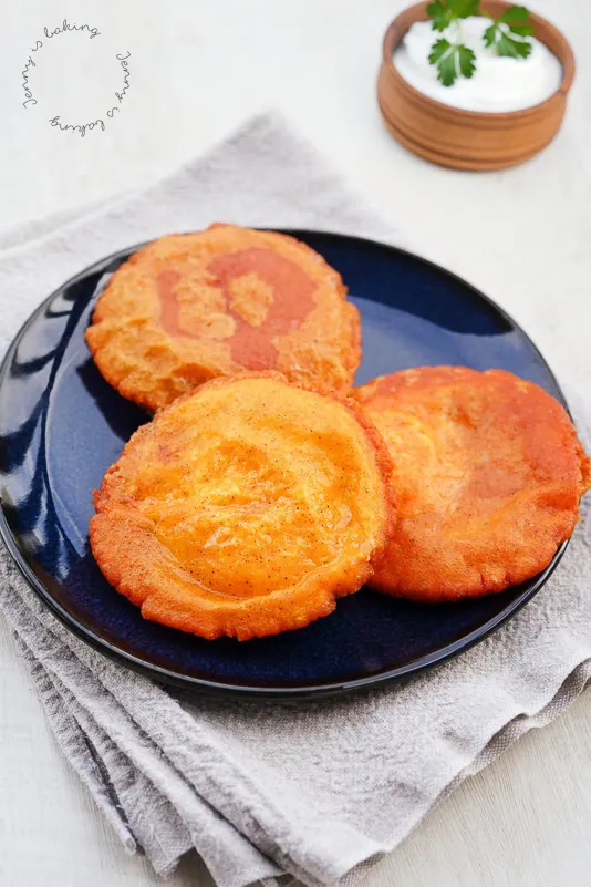 Arepa de huevo aus Kolumbien (glutenfrei)