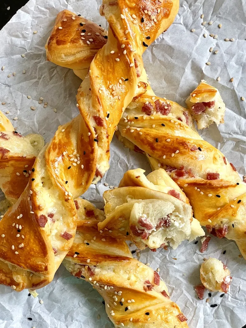 Einfache Pizzastangen