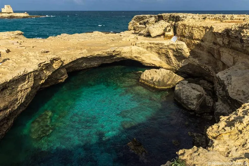 Grotta della Poesia – Naturwunder an der Küste Apuliens