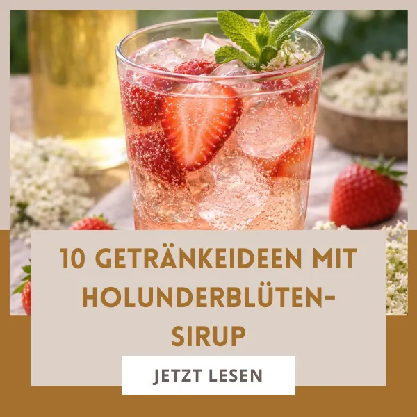 10 Getränke mit Holunderblütensirup – einfache Sommerideen