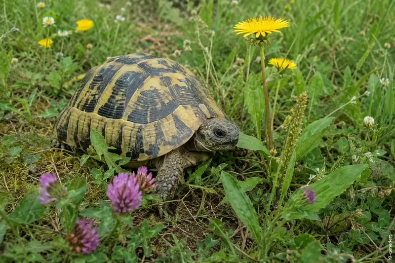 Futter für Griechische Landschildkröten: Welche Pflanzen wirklich geeignet sind