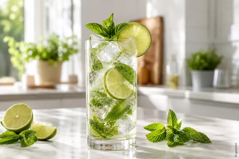 Alkoholfreier Mojito: Frischer Sommerdrink mit Minze