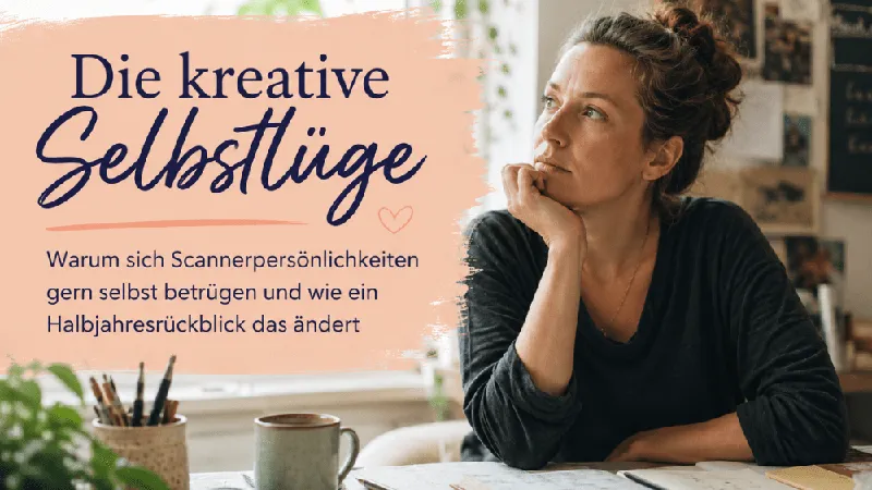 Die kreative Selbstlüge, die viele Scannerpersönlichkeiten ausbremst
