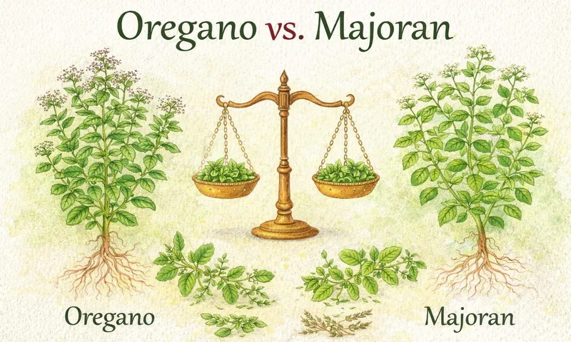 Oregano und Majoran: Der Unterschied einfach erklärt