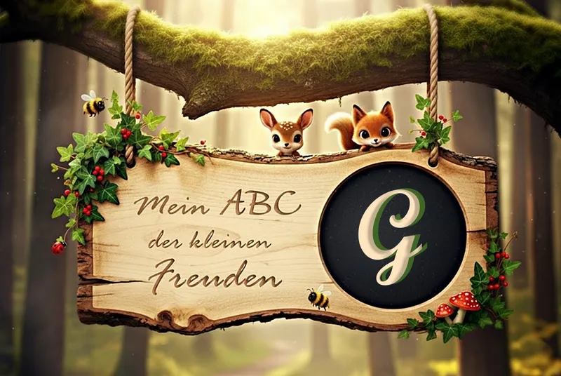 G wie Glitzer – Mein ABC der kleinen Freuden