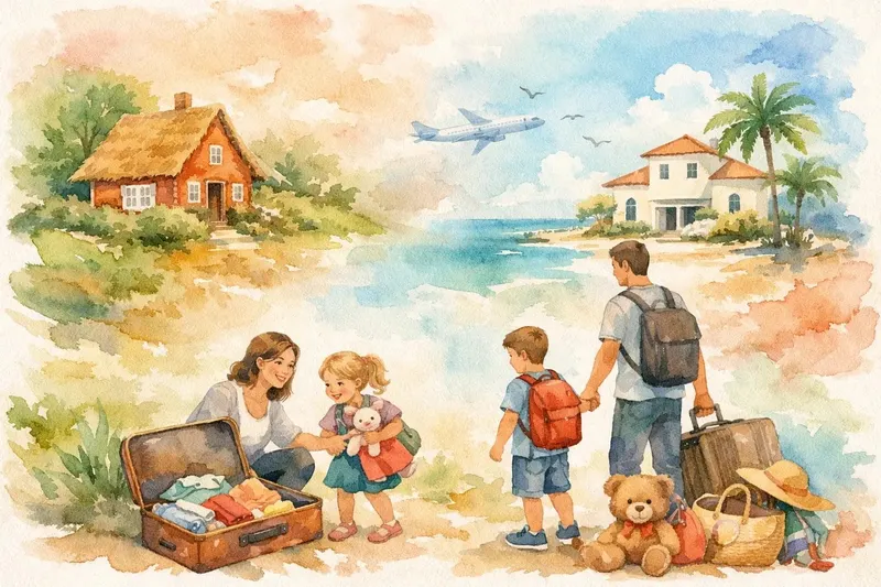 Haustausch mit Kindern planen: so klappt’s