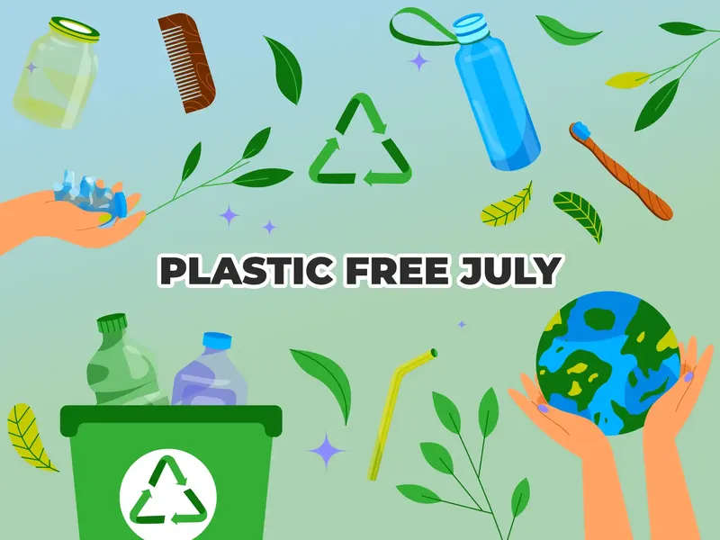 Plastic Free July: 31 einfache Ideen für weniger Plastik im Alltag