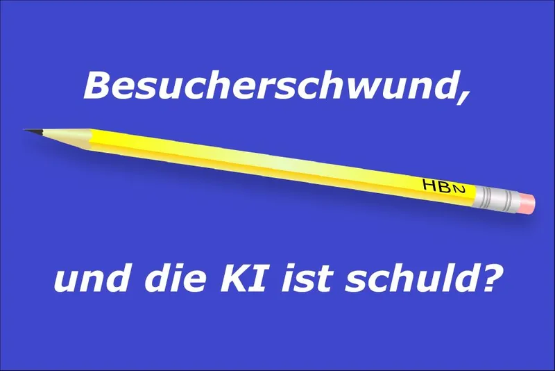 Besucherschwund, und die KI ist schuld?