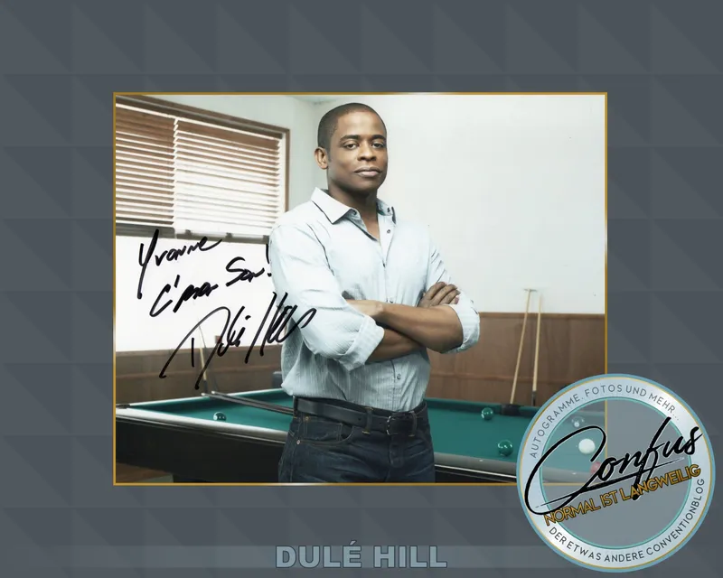Confus #51: Dulé Hill Autogramm (Psych)
