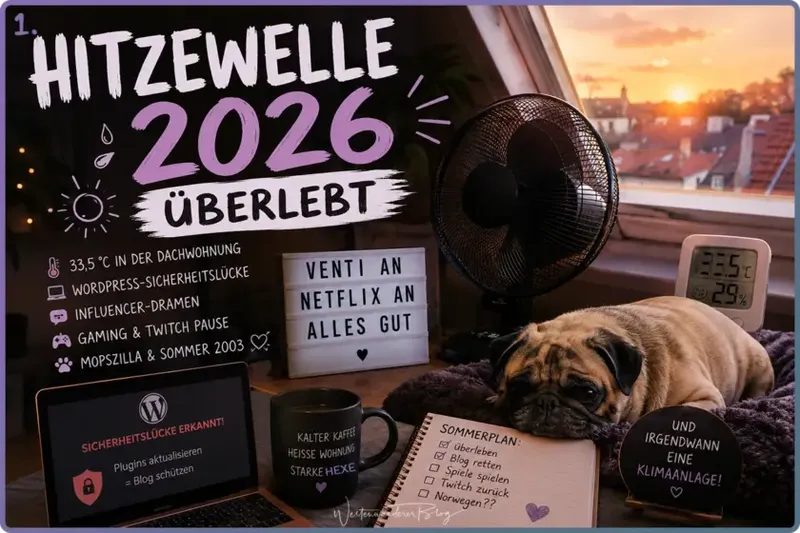 Hitzewelle 2026 überlebt – ein kleines Lebenszeichen