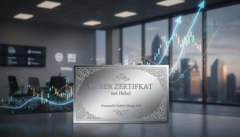 Silber-Zertifikat mit Hebel 2026 – Chancen clever nutzen.