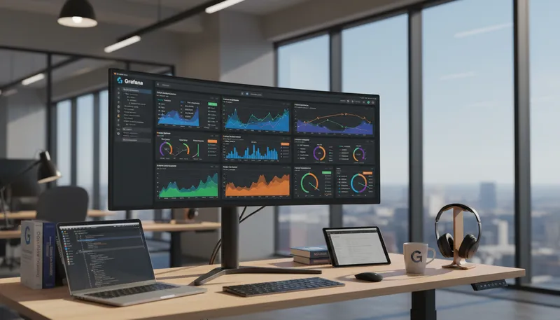 Grafana Monitoring einrichten: Open-Source-Dashboard für Server und Infrastruktur.