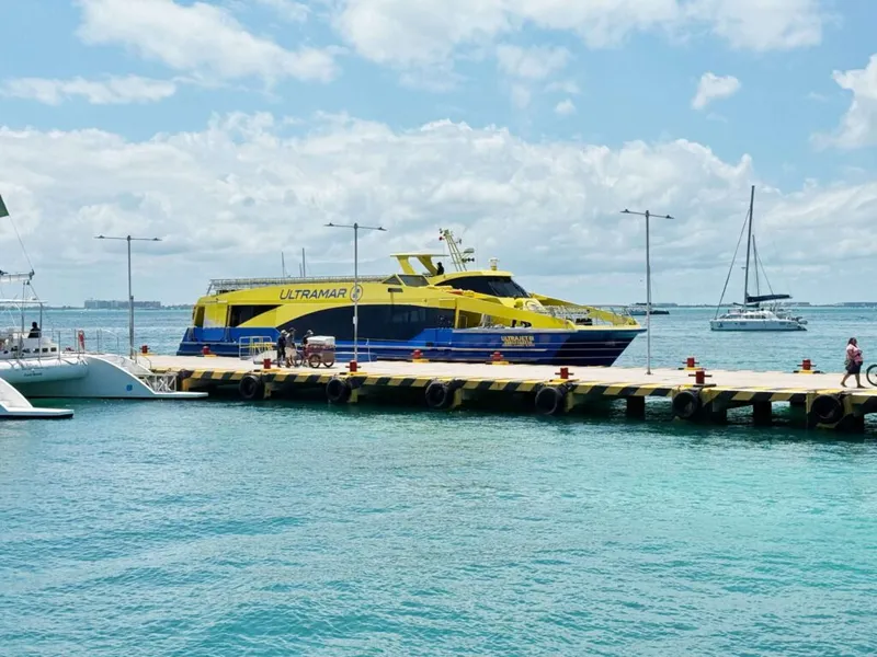 Mit der Fähre von Cancun auf die Isla Mujeres