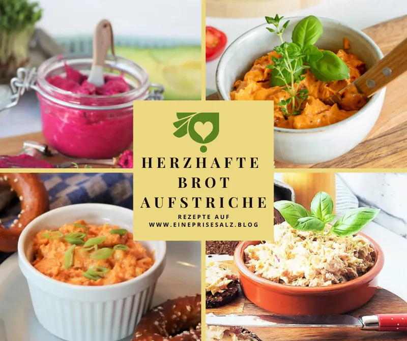 herzhafte Brotaufstriche – für Frühstück und Abendbrot