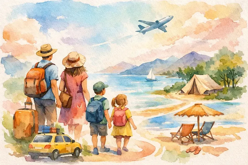 Günstig reisen als Familie ohne Verzicht