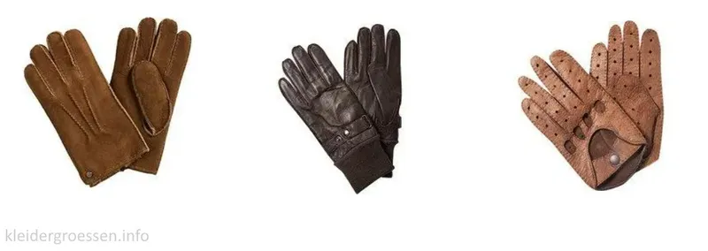 Handschuhe Größen