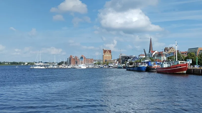 Hansestadt Rostock und die Ostsee