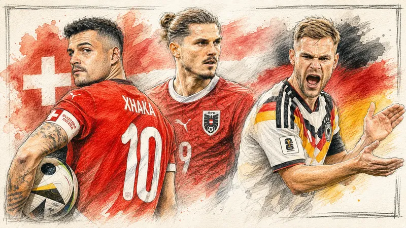 Die Schweiz ist die letzte DACH-Nation an der Fussball-WM