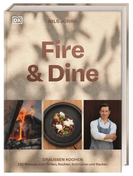 Fire&Dine von Nils Jorra: Lammkoteletts mit Pfirsich-Salsa, roter Zwiebel und grünen Oliven