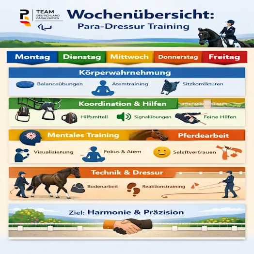 Paralympischen Reitsport
