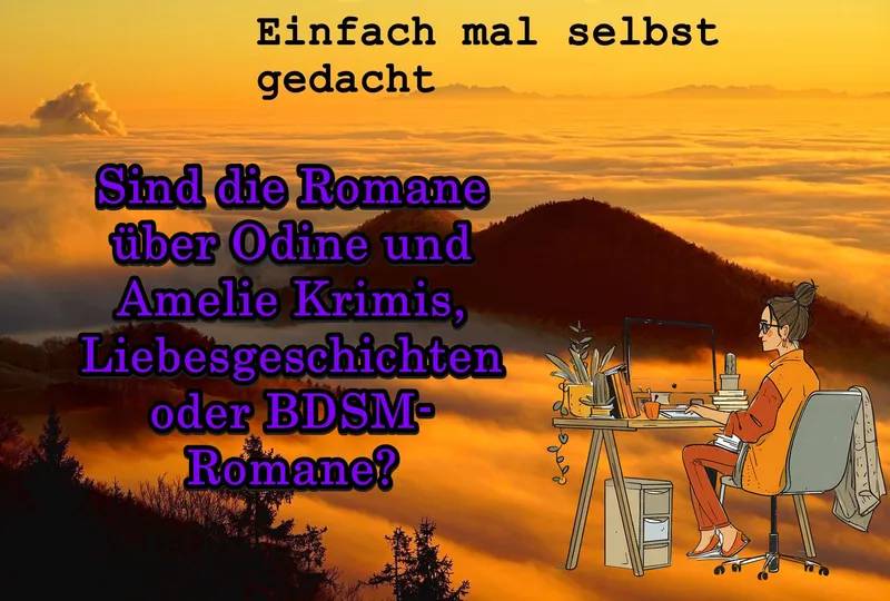 Sind die Romane über Odine und Amelie Krimis, Liebesgeschichten oder BDSM-Romane?