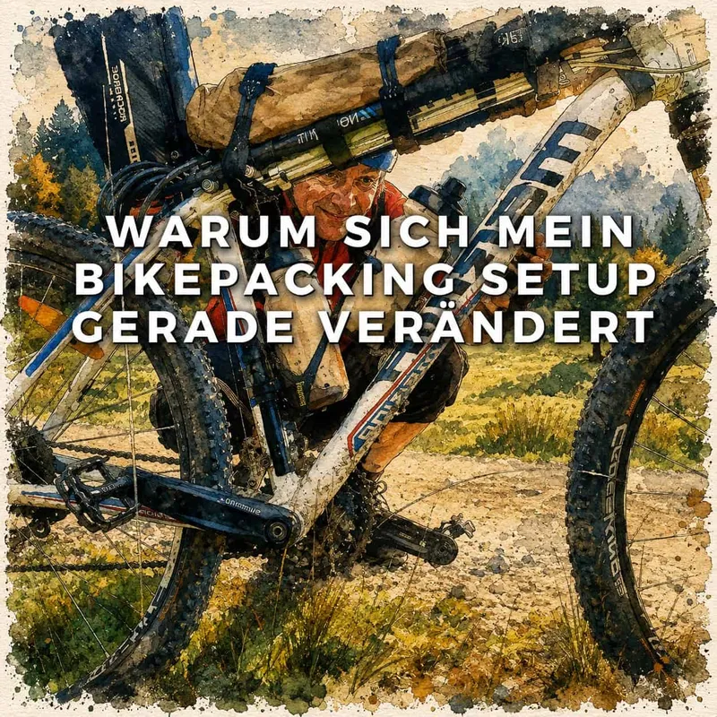 Nach vielen Trainingsrunden: Diese 4 Upgrades verbessern mein leichtes Bikepacking Setup