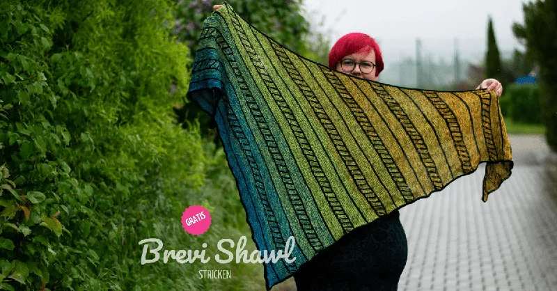 Brevi Shawl stricken
