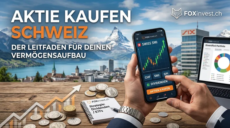Aktien kaufen Schweiz: Leitfaden für deinen langfristigen Vermögensaufbau