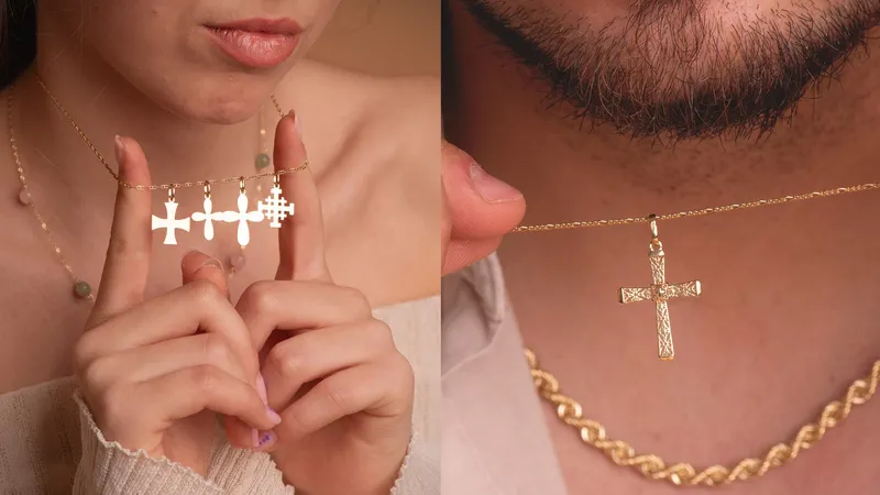 Goldschmuck mit Benedikt Medaille entdecken