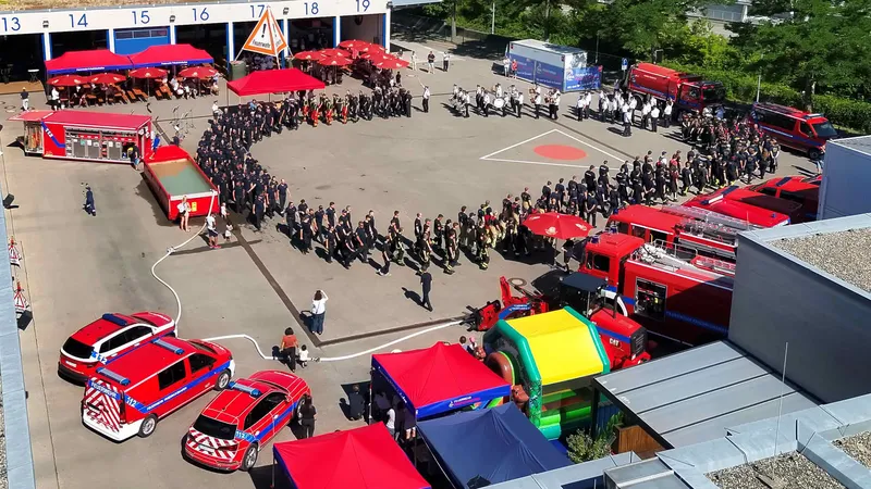Feuerwehrwettkämpfe in Friedrichshafen finden großen Anklang