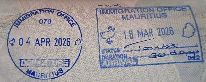 Mauritius All-in-one Digital Travel Form