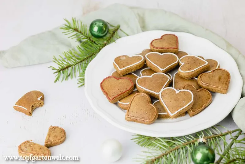 Weiche Lebkuchen Plätzchen backen und genießen