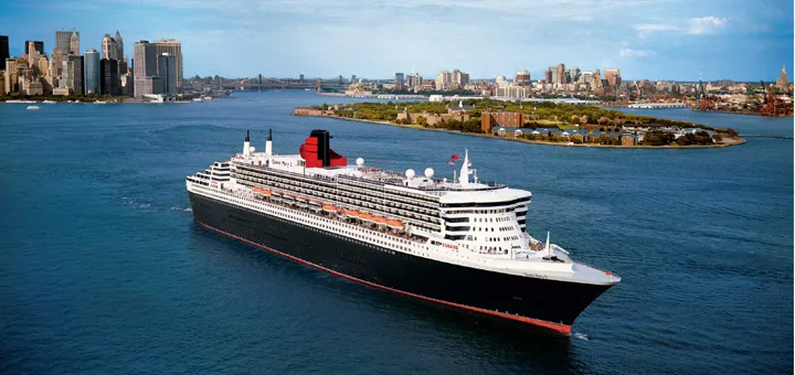 Queen Mary 2 von Hamburg nach New York