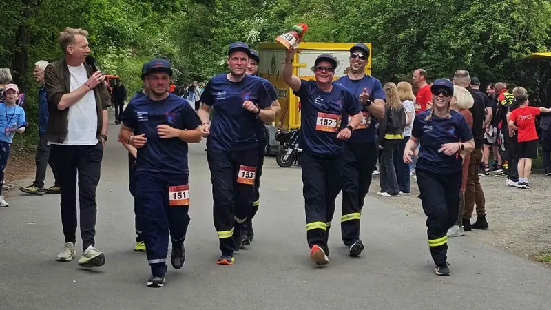 Löschgruppe Dalhausen erfolgreich beim 11. HXFireRun