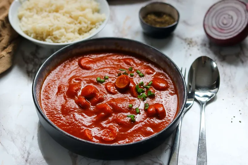 Würstchengulasch – einfaches Familien Rezept