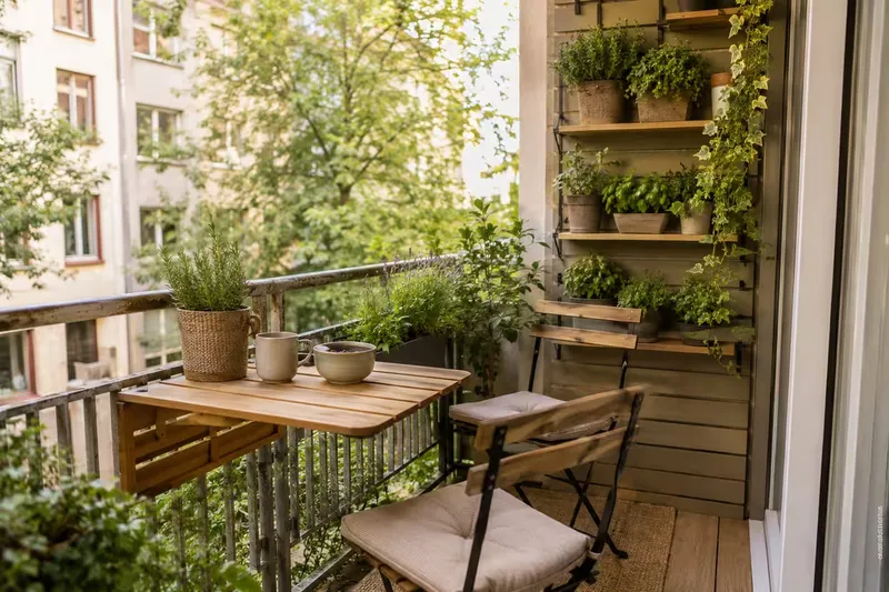 Kleinen Balkon gestalten: Ideen für jeden Zentimeter