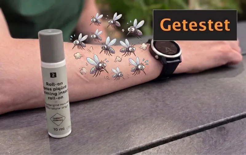 [Test] Decathlon Forclaz Kühlroller zur Linderung bei Insektenstichen