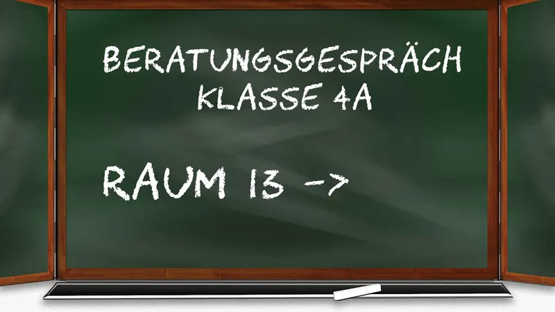 Elternsprechtag und Beratungsgespräch